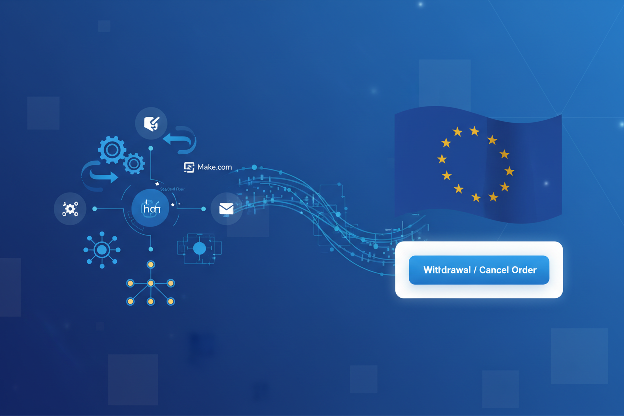 EU Withdrawal Compliance Tool — Automated Form & Email Confirmation